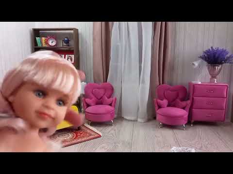 Видео: Кукла Паола Рейна Paola Reina Клео 2025 новинка с чёлкой, красивое платье, распускаю хвостики.