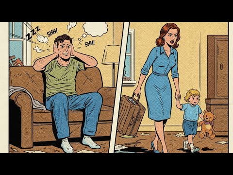 Видео: Жена бросила меня и забрала ребёнка из-за того, что я просто хотел один час тишины 