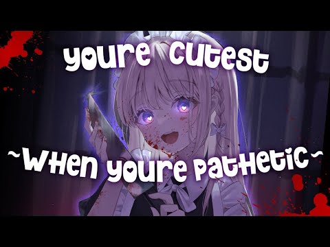 Видео: Не борись со мной, дорогая ~ ♡ Яндере-горничная мило берёт тебя в заложники (F4M)