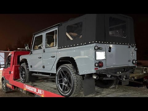 Видео: Defender cabrio V8 + продажа TLC-200