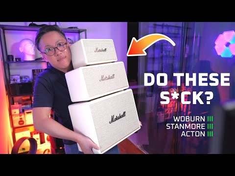 Видео: Давай, Маршалл! 😑 Обзор Stanmore III против Woburn III против Acton III [Звуковые фрагменты]