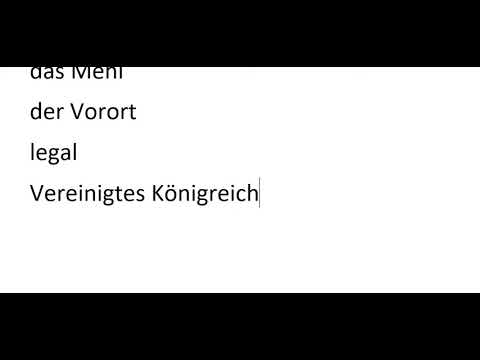 Видео: 50  главных слов в немецком! Изучение немецкого