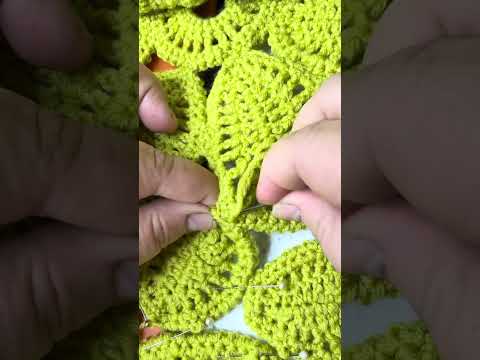 Видео: Как я сшиваю элементы.  Наборное кружево. 