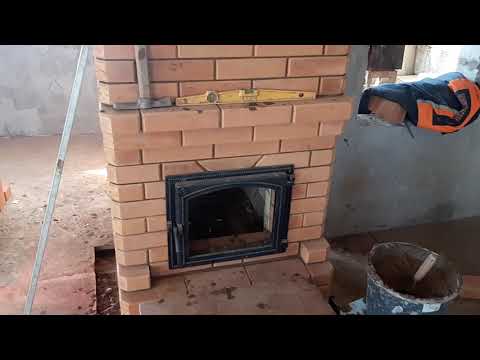 Видео: 47. Камино-печь с плитой ч.2.