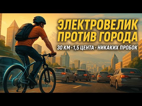 Видео: Электровелик против города: 30 км, 1.5 цента и никакой пробки