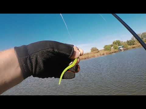 Видео: Рыбалка по посивному Судаку на червя!!!