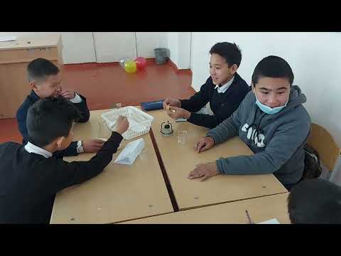 Видео: Химия пәні бойынша 7-сыныптар арасында өткен "Ойна,ойлан!" білім сайысы.