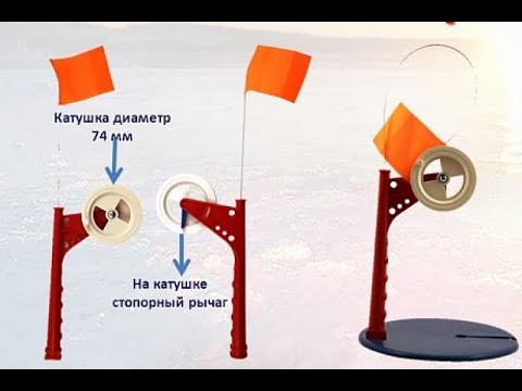 Видео: Зимняя жерлица № 1  Курск  Окончательный вариант доработки