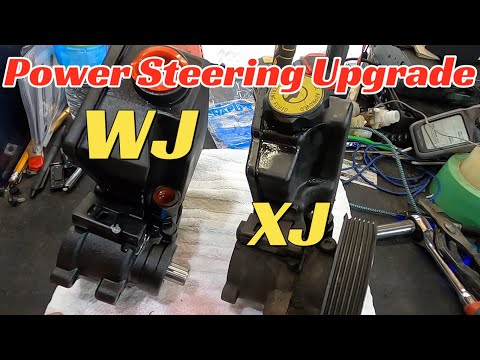 Видео: Модернизация усилителя руля Jeep (XJ) Cherokee с помощью болтового соединения