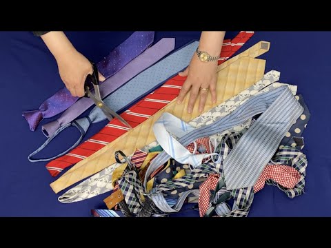 Видео: [DIY] Никогда не выбрасывайте галстук. | Поверь мне и просто смотри
