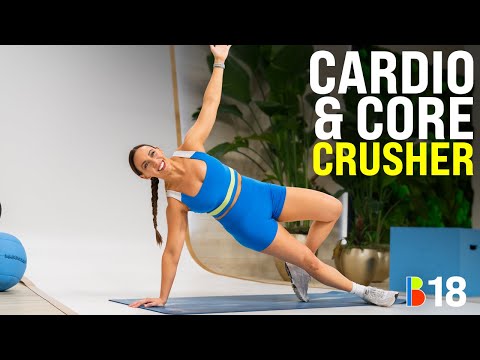 Видео: 30-минутная тренировка корпуса и кардио!