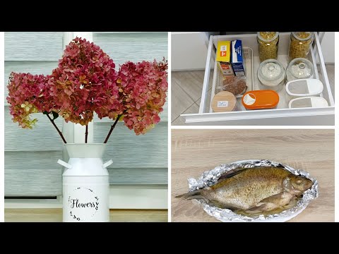 Видео: Перебрала крупы🌱Вкусная рыба🐟Первые заморозки🌸Покупки🛍