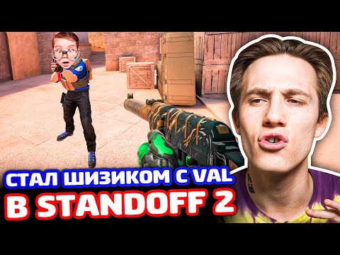 Видео: ПРИКИНУЛСЯ ШИЗИКОМ С VAL В STANDOFF 2 - ТРОЛЛИНГ!