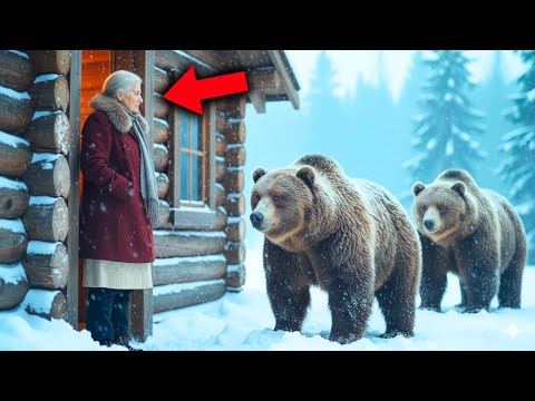 Видео: Замёрзший Гризли Умолял Женщину Впустить Его В Дом... То, Что Произошло Дальше, Было Невозможно