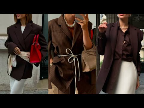 Видео: ТРЕНДОВЫЙ КОРИЧНЕВЫЙ ЦВЕТ 2025💖 КАК НОСИТЬ И ВЫГЛЯДЕТЬ ШИКАРНО И СТИЛЬНО