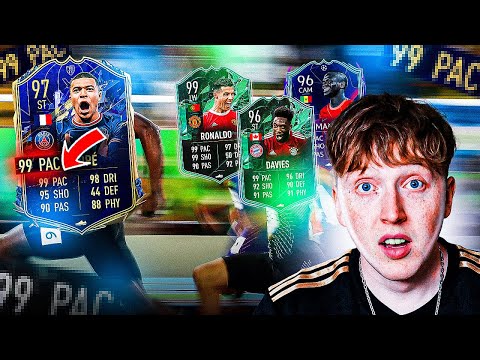 Видео: купил все карточки с 99 пейсом \ кто быстрее ?? эксперимент фифа 22