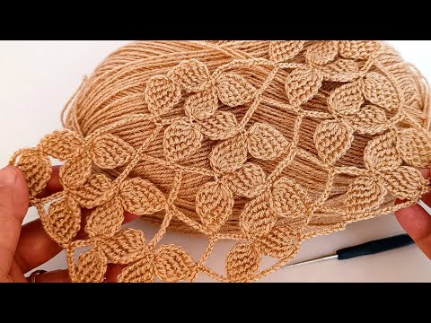 Видео: Вау, это невероятно красиво, вы бы на это посмотрели? узор крючком