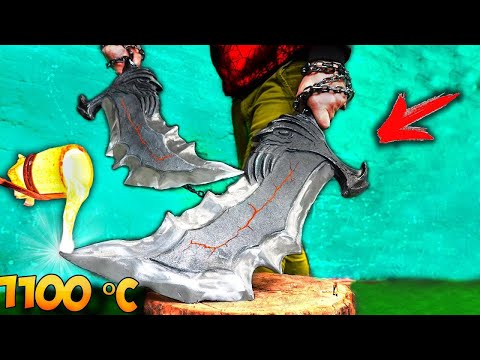 Видео: Отливаме мечът на Кратос от God of War
