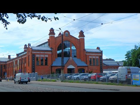 Видео: гуляем по маленьким улочкам Риги( по запросу )