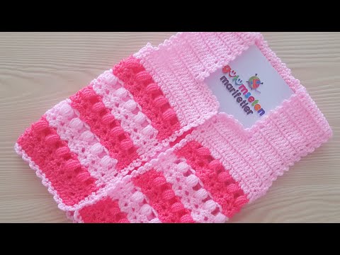 Видео: 0-6 месяцев детское платье жилет модель кардиган