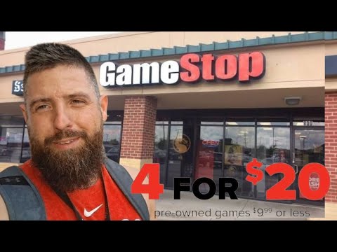 Видео: GameStop предлагает лучшее предложение! 4 за 20 долларов