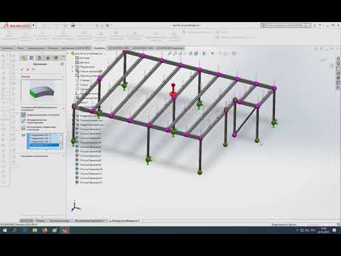 Видео: #4 Тех.площадка. Расчёт на устойчивость в Solidworks