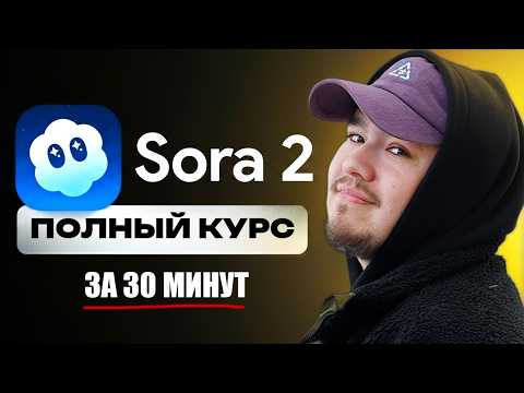 Видео: 😱СЛИВ КУРСА ПО SORA 2. С 0 до PRO ИИ видео за 30 минут