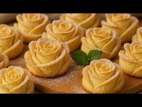 Видео: Песочное печенье, тающее во рту! Такой простой и вкусный рецепт – идеально для каждого дня!