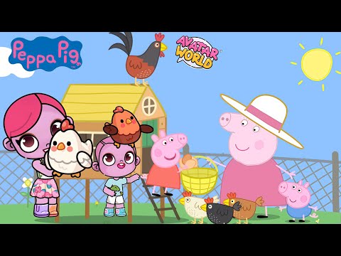 Видео: Свинка Пеппа в мире Аватара 🐷🐔 Куры Бабушки Свинки