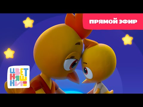 Видео: ⭐🌙Цветняшки - Мамина любовь навсегда -  Прямой Эфир - Колыбельные для детей🌙⭐