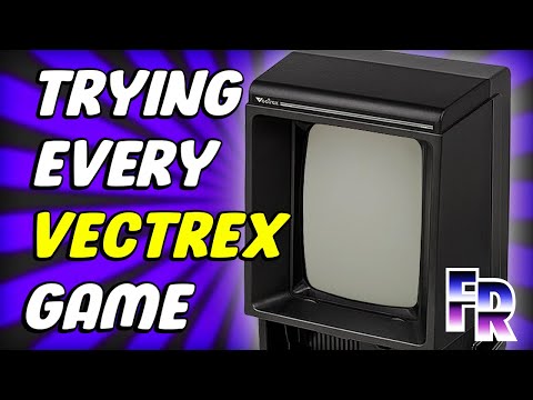 Видео: Библиотека Vectrex (1982) | Пробуем все 29 игр