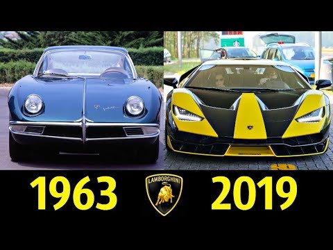 Видео: Lamborghini - Эволюция (1963 - 2019) ! История Марки !