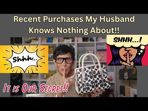 Видео: Недавние покупки, о которых мой муж ничего не знает!