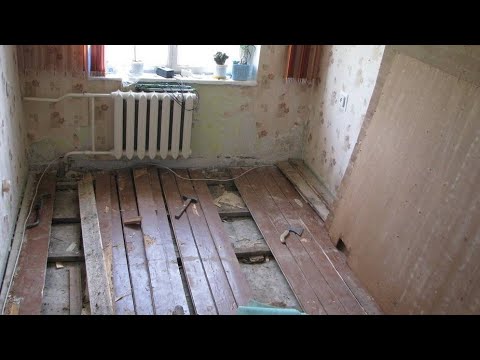 Видео: Ламинат на старый деревянный пол в Хрущевке спустя 3года. Что случилось?