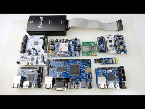 Видео: Платы StarterKit, stm32 nucleo, GPRS+GNSS модули