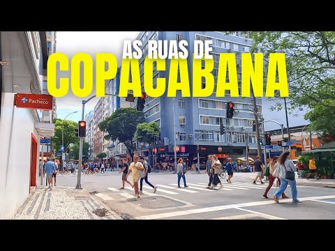 Видео: Улицы Копакабаны: Прогулка по окрестностям