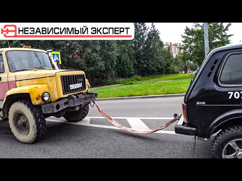 Видео: В итоге Нива тащит ГАЗОН!