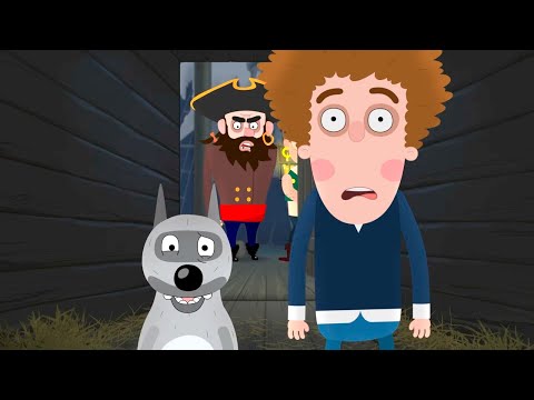 Видео: Сложные задачки— Приключение Пети и Волка — Мультфильмы для детей