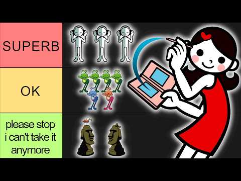 Видео: Рейтинг ВСЕХ игр серии Rhythm Heaven DS (по крайней мере, пока я не заработаю артрит)