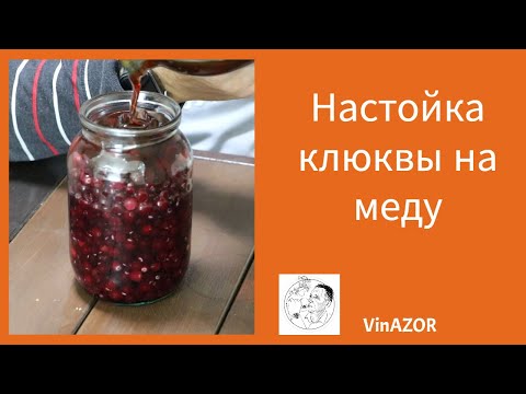 Видео: Настойка клюквы на меду  Шедевр