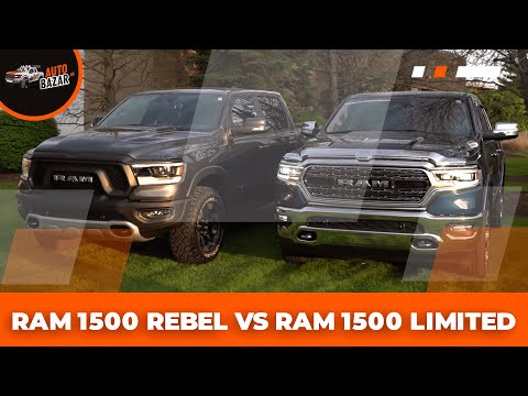 Видео: Обзор и сравнение RAM 1500 REBEL и LIMITED | Чем отличаются две комплектации РЭМ?