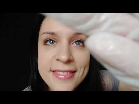 Видео: АСМР | Шёпот| Сделаю тебе ооочень приятный массаж лица (в перчатках)