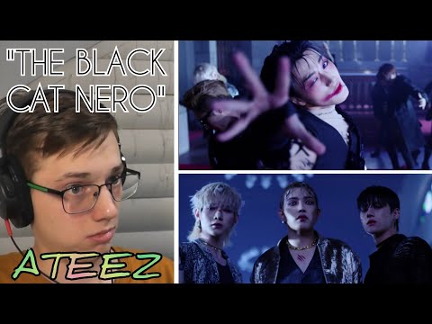 Видео: ATEEZ "THE BLACK CAT NERO" Halloween Performance Video - Реакция [Reaction]