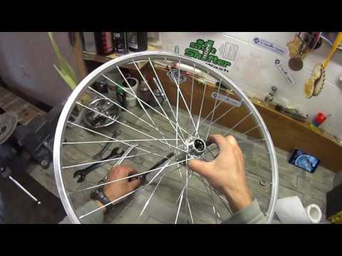Видео: Задняя втулка велосипеда, обслуживание "ашана"