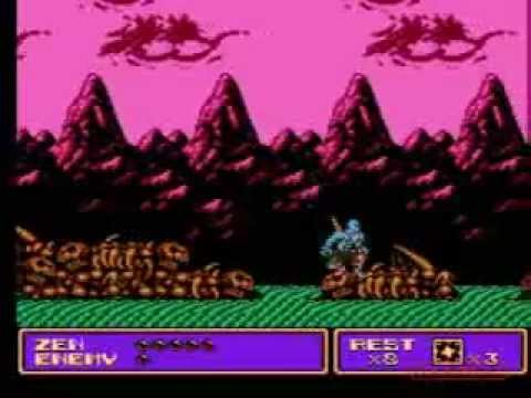 Видео: Zen Intergalactic Ninja NES Прохождение