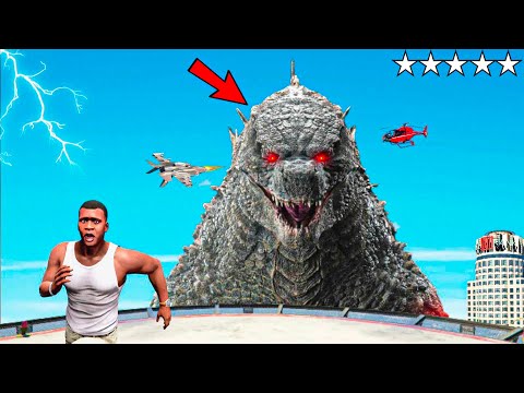 Видео: ФРАНКЛИН ГОДЗИЛЛА АУЗЫНА КІРІП КЕТТІ (GTA V)