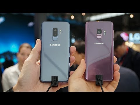 Видео: Samsung Galaxy S9 и S9+ @ MWC 2018