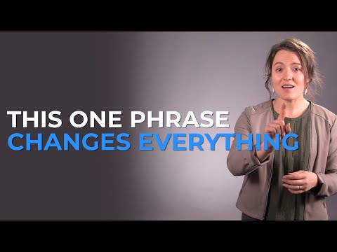 Видео: 1 фраза, которую нужно говорить супругу/супруге каждую неделю для лучшего брака