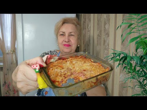 Видео: Картофель,немного фарша и потрясающе вкусный обед готов.