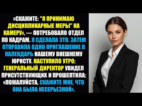 Видео: Принудительное извинение перед камерой обернулось против него: одно приглашение раскрыло.......